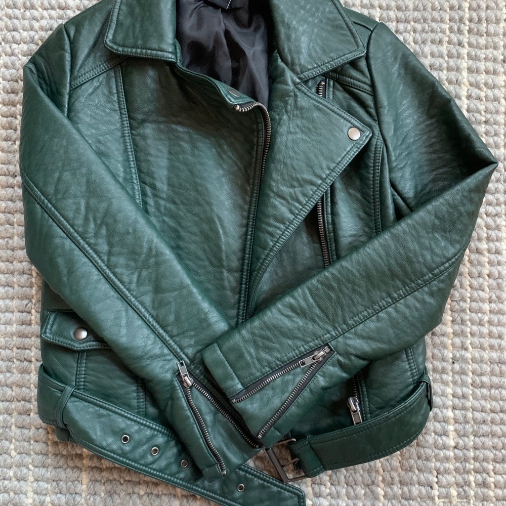 Forever 21 Faux Leather Biker Jacket